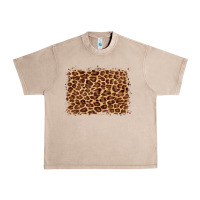 French Oak leopard background Urban Heavy Tee - BarkalooDesign