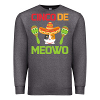 Charcoal Heather Cinco De Meow Premium Sweatshirt - Bettercallsaul