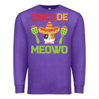 Purple Cinco De Meow Premium Sweatshirt - Bettercallsaul