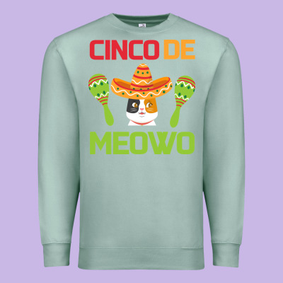 Cinco De Meow Premium Sweatshirt Designed By Bettercallsaul