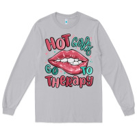 Moon Dust hot girls go to therapy Long Sleeve Tee - MaliasSmallBusiness