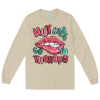 Mushroom hot girls go to therapy Long Sleeve Tee - MaliasSmallBusiness