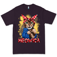 Plum Meowica 4th of july Premium Tee - CowGirlArtShop