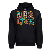 Black nurse life Urban Hoodie - OliviaCreatesArt