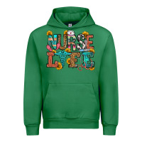 Emerald nurse life Urban Hoodie - OliviaCreatesArt