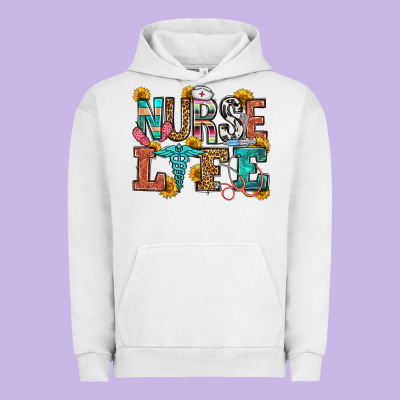 Nurse Life Urban Hoodie Designed By Oliviacreatesart