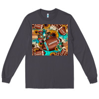 Smoke football cactus sunflower Long Sleeve Tee - JahusDesignShop