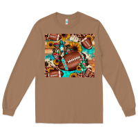 Toasted Coconut football cactus sunflower Long Sleeve Tee - JahusDesignShop