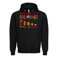 Black Battery Life Of A Bus Driver Zipper Hoodie - BundleAndBundleShop