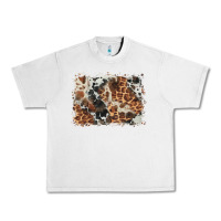 Lunar Rock cowhide leopard background Urban Heavy Tee - BarkalooDesign