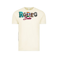 Vintage Arctic rodeo babe turquoise serape cowhide leopard Vintage Tee - Artiststas