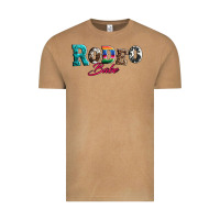 Vintage Camel rodeo babe turquoise serape cowhide leopard Vintage Tee - Artiststas