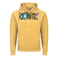 Vintage Mustard howdy Vintage Hoodie - JahusDesignShop
