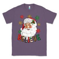 Lavender Believe Christmas Classic Tee - NancyCooperArtShop