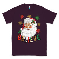 Plum Believe Christmas Classic Tee - NancyCooperArtShop