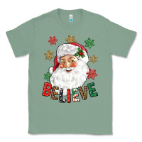 Sage Believe Christmas Classic Tee - NancyCooperArtShop