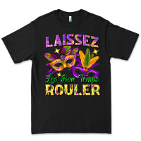 Black laissez les bon temps rouler Premium Tee - FaDigitalArtStudio
