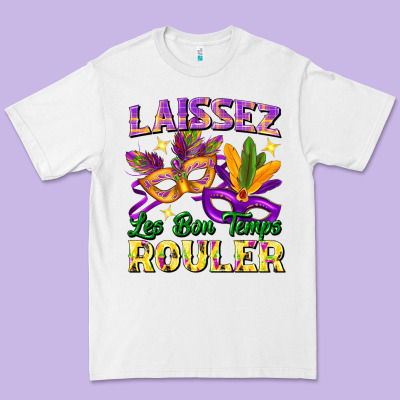 Laissez Les Bon Temps Rouler Premium Tee Designed By Fadigitalartstudio