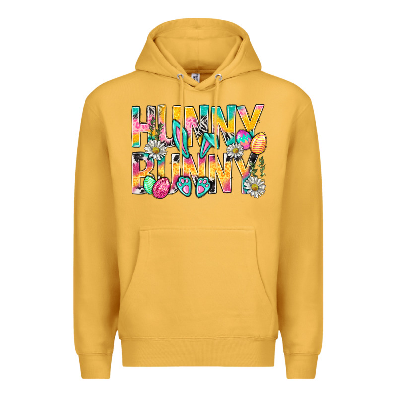 Hunny Bunny Easter Premium Hoodie by NancyCooperArtShop | Teevron