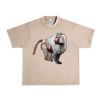 French Oak baboon Urban Heavy Tee - LillyAllenDesigns
