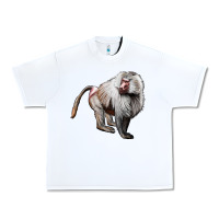 White baboon Urban Heavy Tee - LillyAllenDesigns