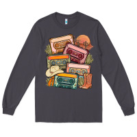 Smoke customized country cassette tapes Long Sleeve Tee - MaliasSmallBusiness