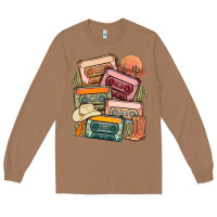 Toasted Coconut customized country cassette tapes Long Sleeve Tee - MaliasSmallBusiness