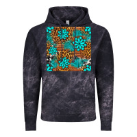 Cloud Black leopard gemstone seamless pattern Vintage Hoodie - BundleAndBundleShop