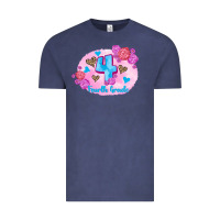 Vintage Denim back to school flowers fourth grade 3200x2400 Vintage Tee - AdoDesignShop