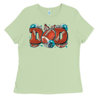 Matcha dad American football Ladies Tee - Zillion Design Studio