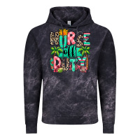 Cloud Black nurse off duty summer break Vintage Hoodie - RanaPortraitStore