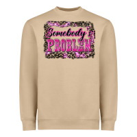 Mushroom Western Somebody's Problem Heavyweight Sweatshirt - LillyAllenDesigns