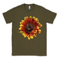 Army Green ring o fine sunflower Classic Tee - LillyAllenDesigns