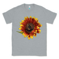 Heather Grey ring o fine sunflower Classic Tee - LillyAllenDesigns