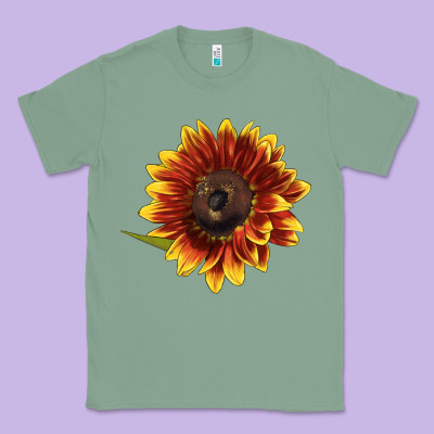 Ring O Fine Sunflower Classic Tee Designed By Lillyallendesigns