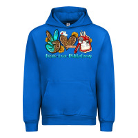 Cobalt peace love phlebotomy Urban Hoodie - OliviaCreatesArt