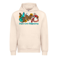 Sandshell peace love phlebotomy Urban Hoodie - OliviaCreatesArt