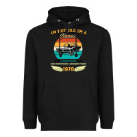 Black Vintage 50th Birthday I'm Not Old I'm A Classic Born In 1970 Heavyweight Hoodie - Bettercallsaul