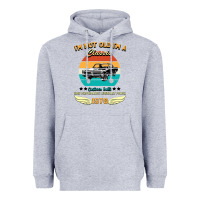 Heather Grey Vintage 50th Birthday I'm Not Old I'm A Classic Born In 1970 Heavyweight Hoodie - Bettercallsaul
