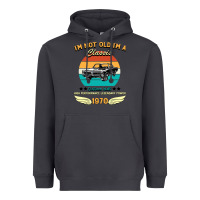 Smoke Vintage 50th Birthday I'm Not Old I'm A Classic Born In 1970 Heavyweight Hoodie - Bettercallsaul