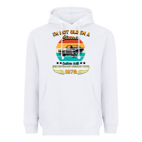 White Vintage 50th Birthday I'm Not Old I'm A Classic Born In 1970 Heavyweight Hoodie - Bettercallsaul
