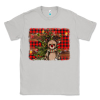 Moon Dust reindeer trees background Classic Tee - AdoDesignShop