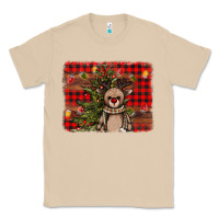 Mushroom reindeer trees background Classic Tee - AdoDesignShop