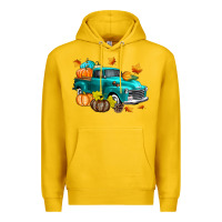 Lemon Fall Farm Truck Premium Hoodie - texasbilliewilder