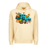 Pina Colada Fall Farm Truck Premium Hoodie - texasbilliewilder