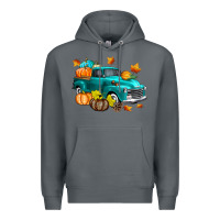 Rock Fall Farm Truck Premium Hoodie - texasbilliewilder