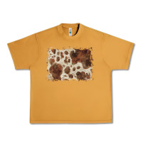 Peanut Butter cowhide background Urban Heavy Tee - BarkalooDesign