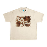 Sandshell cowhide background Urban Heavy Tee - BarkalooDesign