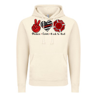 Vintage Artic peace love back to red Vintage Hoodie - Artiststas