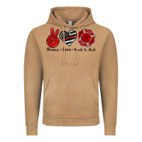 Vintage Camel peace love back to red Vintage Hoodie - Artiststas